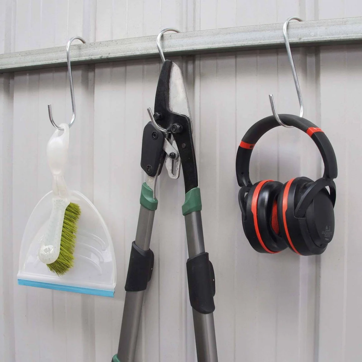Taskmaster Steel S Hook 4 Pack - 150 x 50 x 5mm - Garage Storage - Image 4