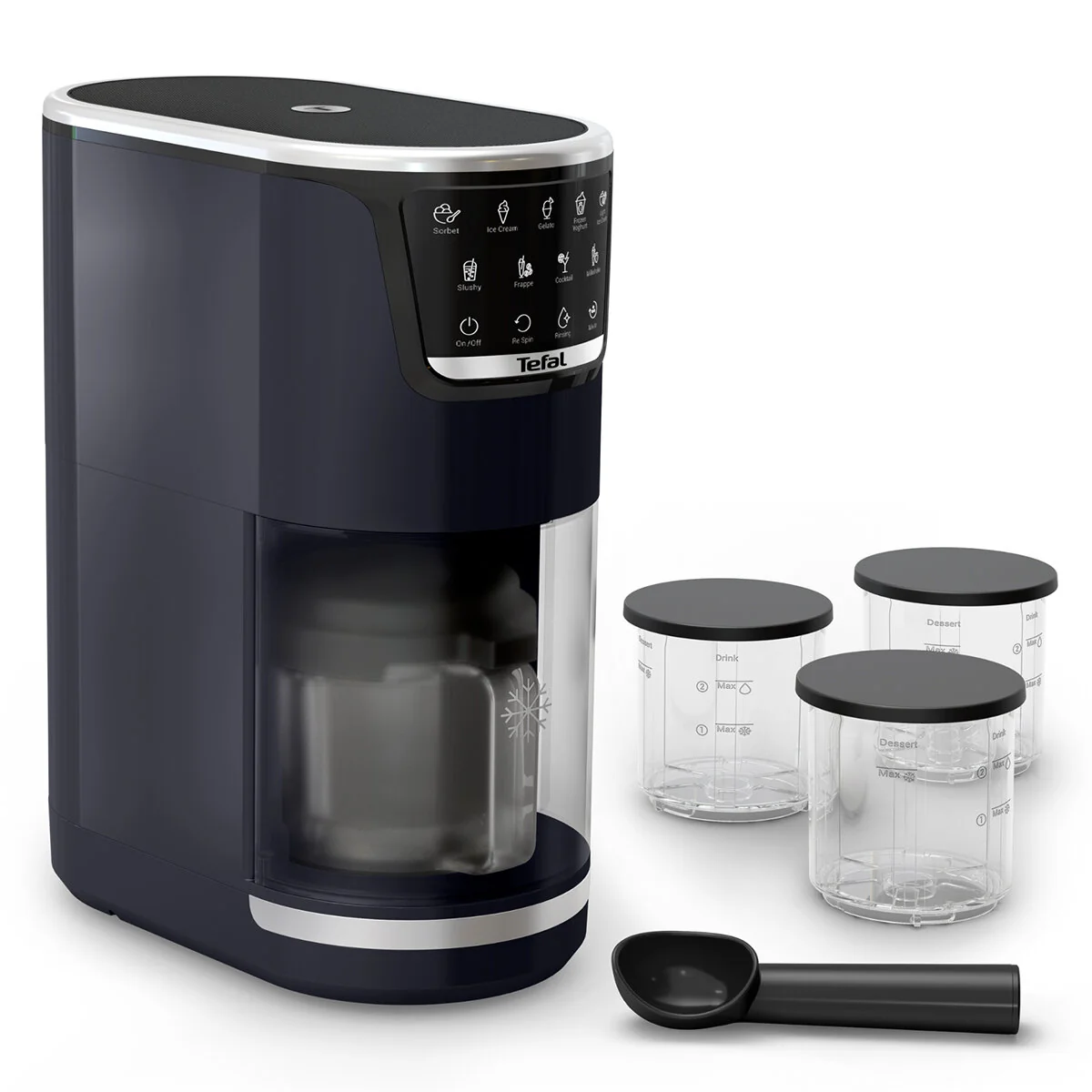 Tefal Dolci Ice Cream Maker Nesquik Bundle NQ32IG6048 Black Knight Easy Use - Image 3