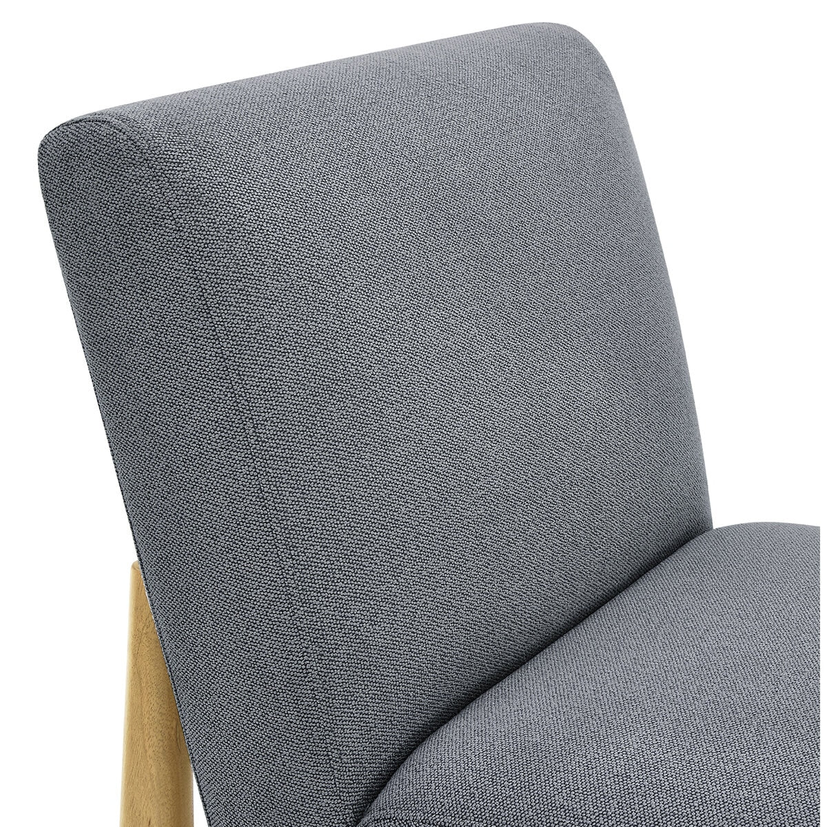 Thomasville 3 Piece Fabric Chair and Accent Table Set Durable Dark Grey - Image 22