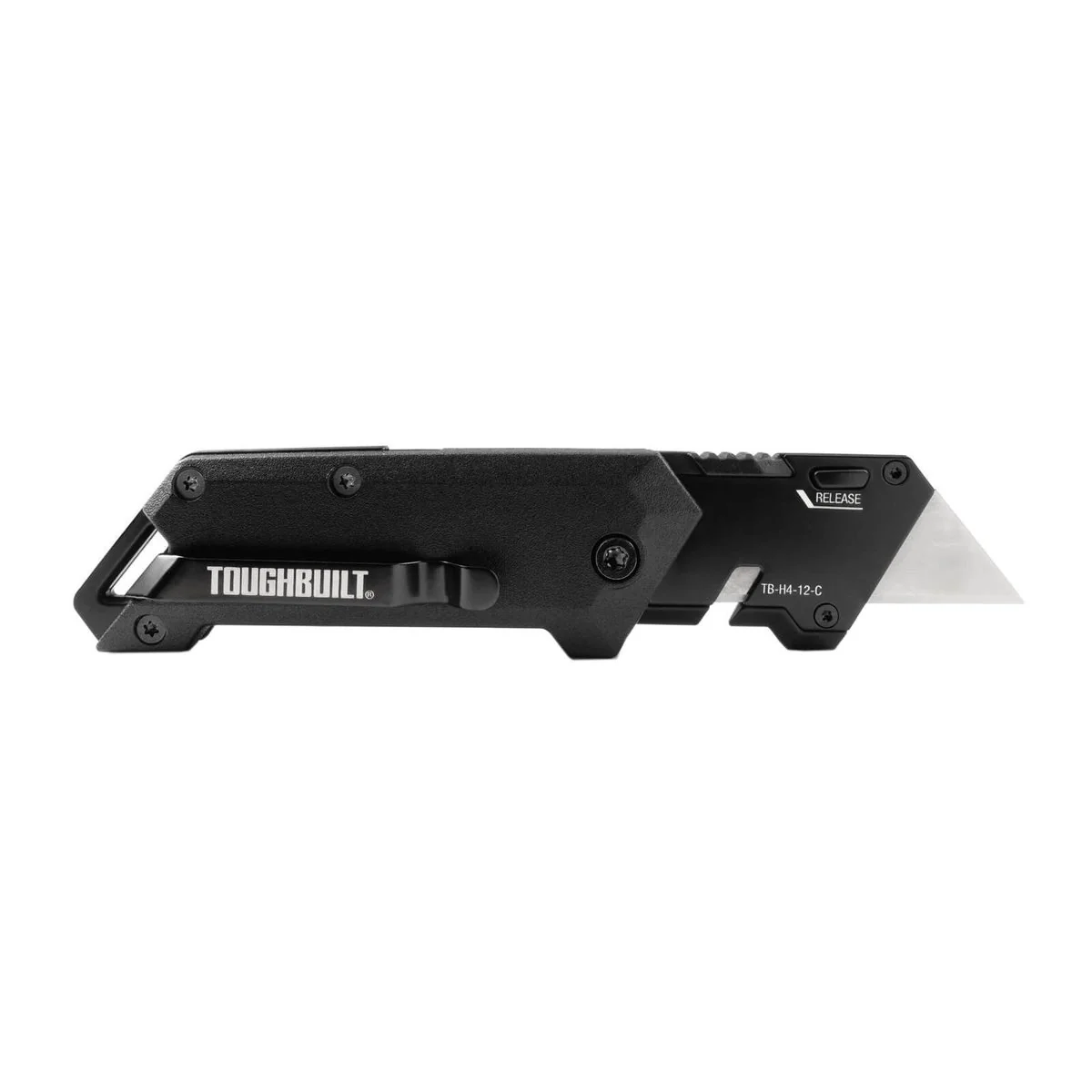 Toughbuilt Sub Compact Folding Utility Knife - 4" - Durable & Versatile - Image 3