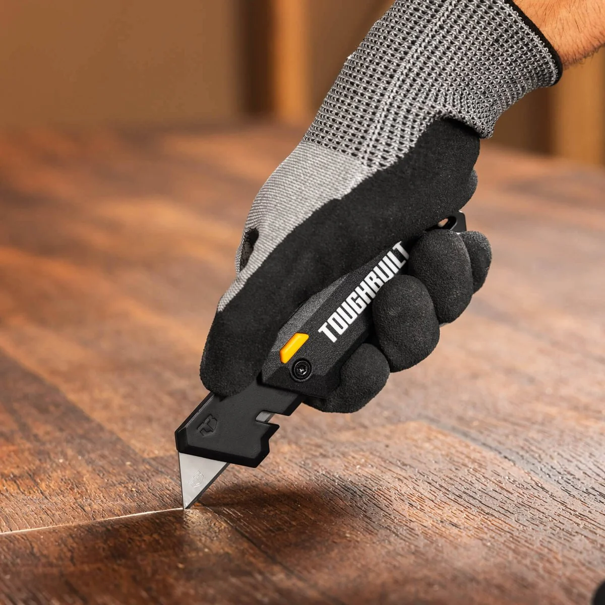 Toughbuilt Sub Compact Folding Utility Knife - 4" - Durable & Versatile - Image 4