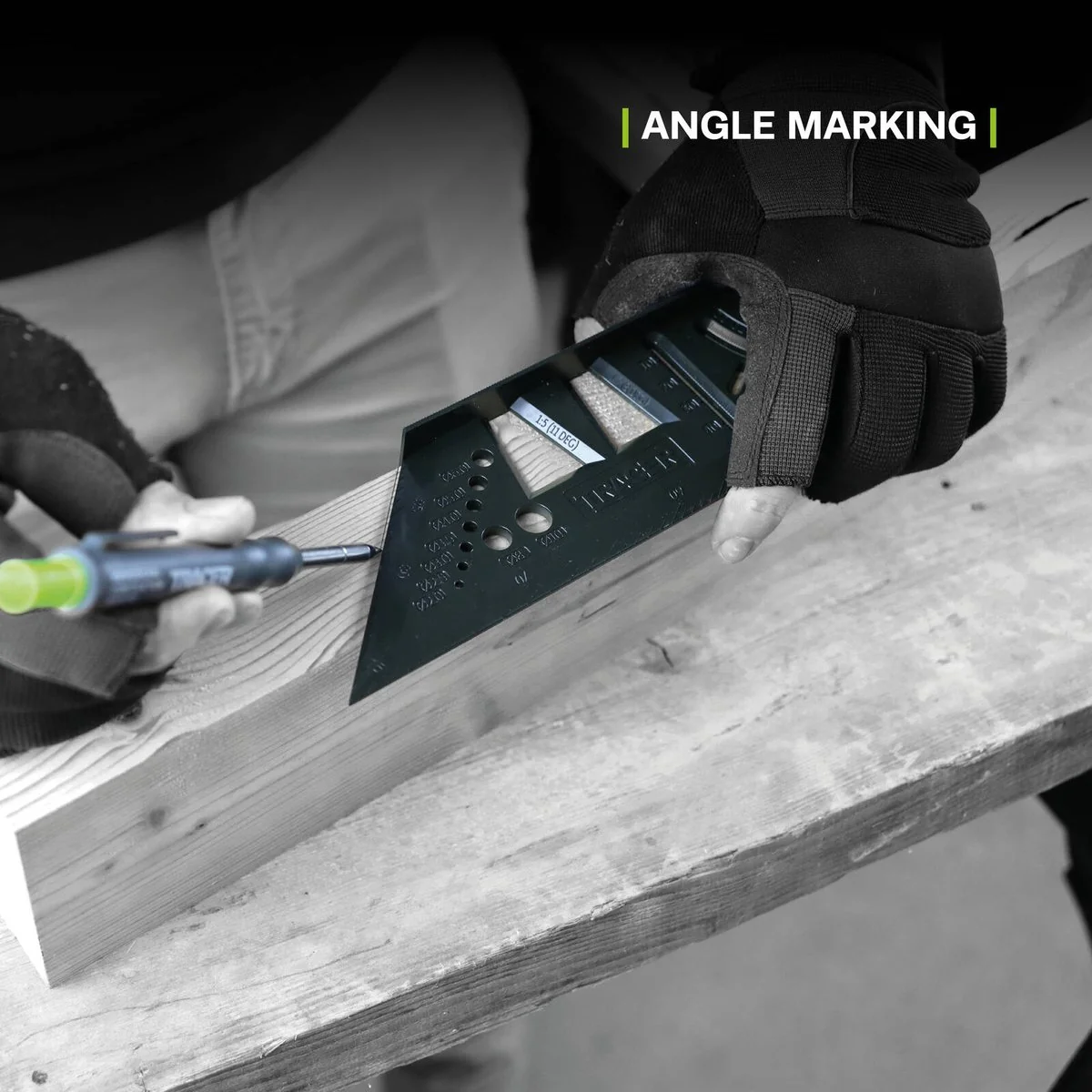Tracer Mitre Angle Jig - Multi Function Precision Measuring Tool - 100mm x 220mm - Image 5