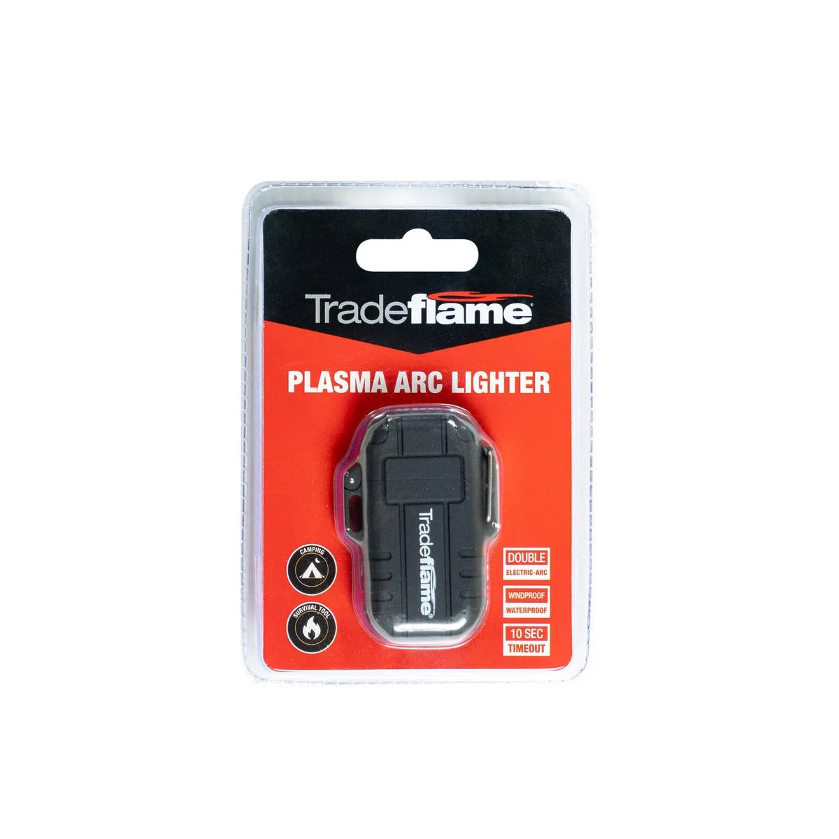 Tradeflame Plasma Arc Lighter - 106mm - ABS, Zinc Alloy - Waterproof, Windproof - Image 2