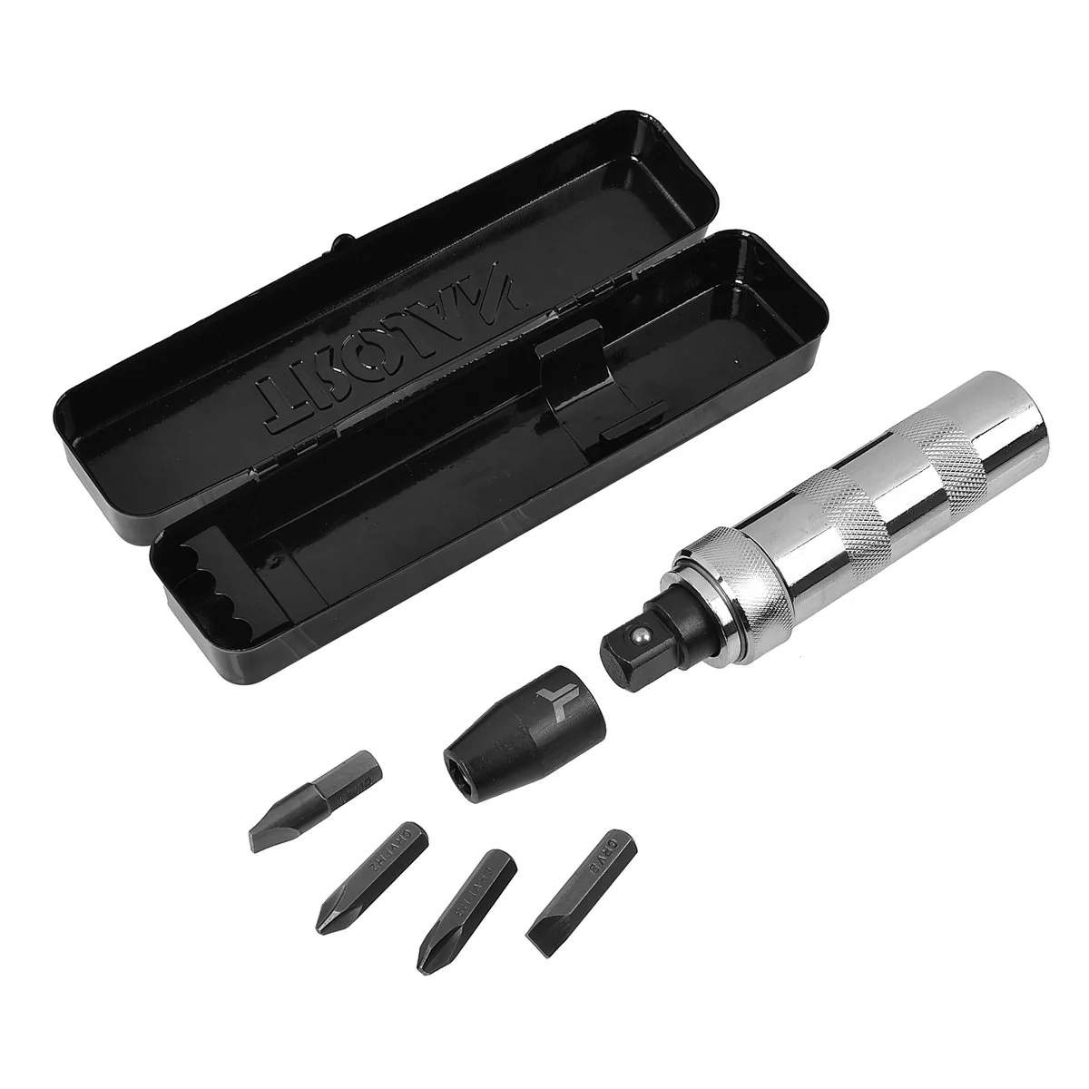 Trojan Impact Screwdriver Set - 4 Bits - 170mm x 40mm x 230mm - Red/Black - Image 3