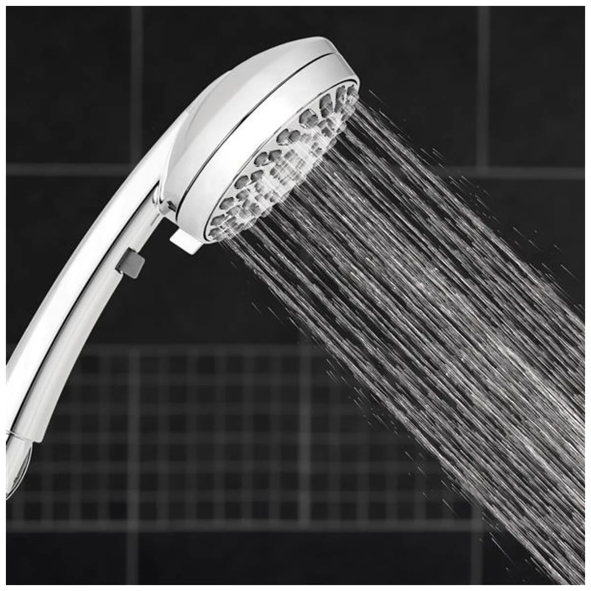 Waterpik Dual PowerPulse Handheld Shower Head 6-Spray Bliss Mist 1.5m Hose - Image 4