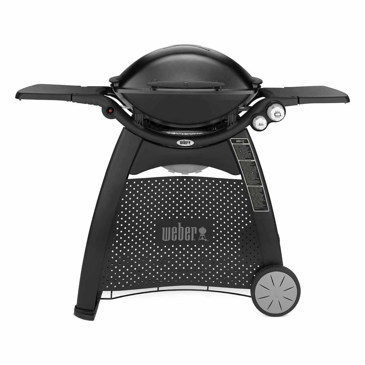 Weber Q3100 LPG BBQ 56010124 Black Family Q Essentials Pack Cart