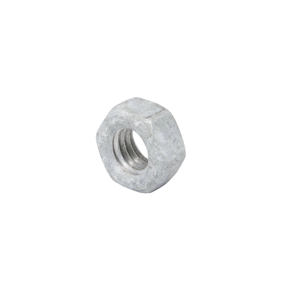 Zenith M6 Hex Nut - Hot Dipped Galvanised - 4.6 Grade Steel - Durable