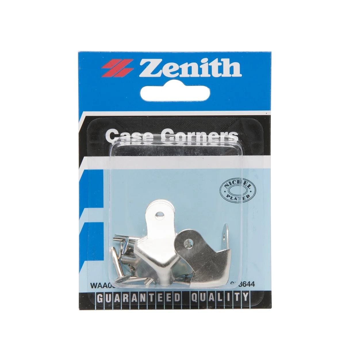 Zenith Suitcase Corners - 38mm - Nickel Plated - Protects Case Corners - Image 2